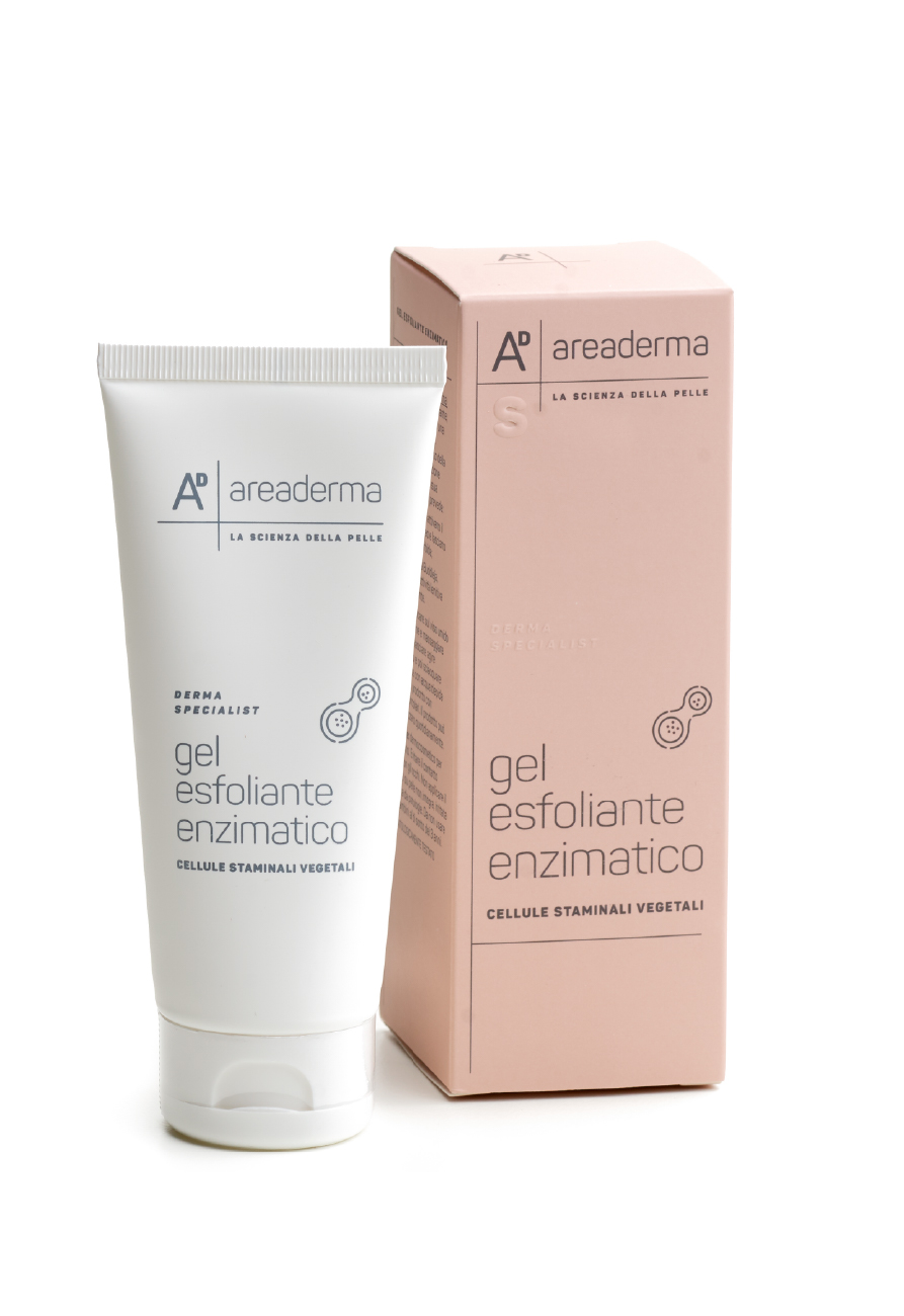 Enzymatic exfoliating gel