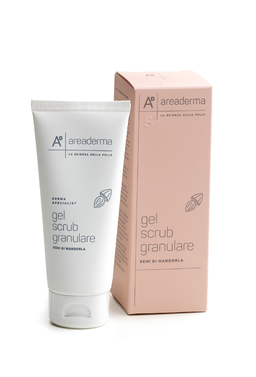 Gel scrub esfoliante granulare