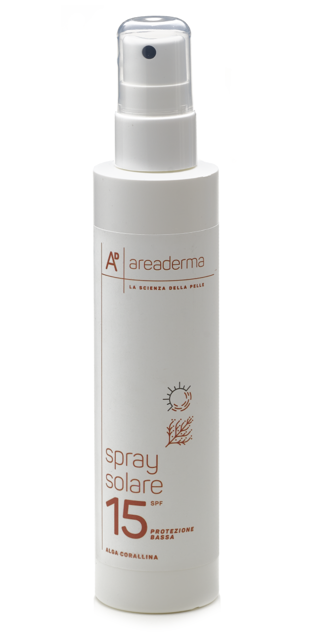 Solare spray protezione bassa SPF 15